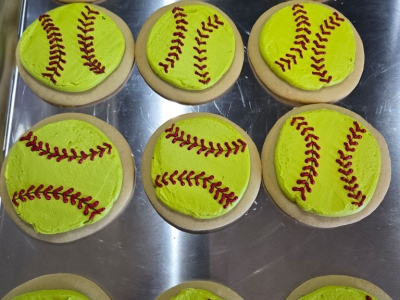 Softball Cookies